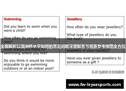 全面解析以澳洲杯水平如何的常见问题深度解答与观赛参考指南全方位